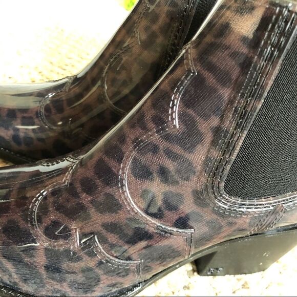 NEW Sam Edelman Winona Western Waterproof Rain Booties | Pointed Toe | Size 7 - Picture 5 of 15